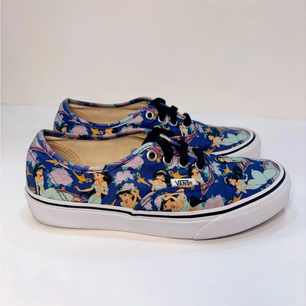 LIMITED EDITION Princess Jasmine Vans Sneakers - Picture 1 of 6